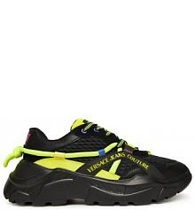 Sneakersy Versace Jeans Couture czarne męskie 