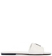 Klapki Marc Jacobs białe damskie 