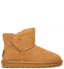 Śniegowce Pepe Jeans brązowe damskie 