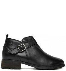 Botki na słupku Josef Seibel czarne 