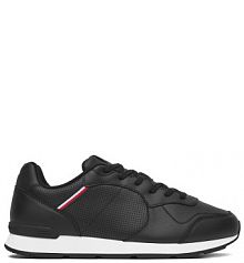 Sneakersy Tommy Hilfiger czarne męskie 
