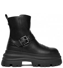 Botki Buffalo czarne damskie 