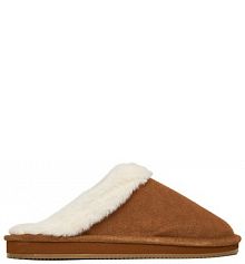 Kapcie Polo Ralph Lauren brązowe damskie 