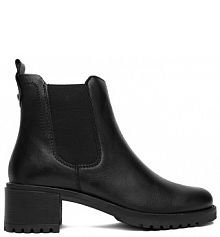 Botki na słupku Lasocki czarne 