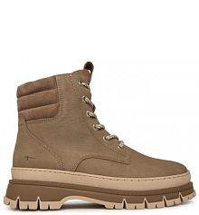 Botki Tamaris beżowe damskie 