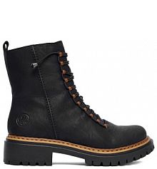 Botki Rieker czarne damskie 