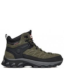 Buty trekkingowe wysokie Hunter khaki męskie 