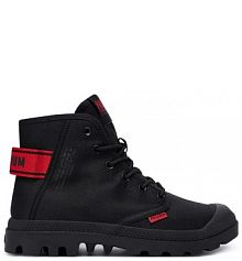 Trapery Palladium czarne damskie 