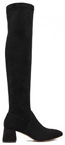 Kozaki na obcasie Nine West czarne 