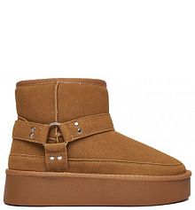 Śniegowce JENNY brązowe damskie 