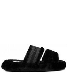 Kapcie Tommy Hilfiger czarne damskie 