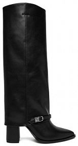 Kozaki na obcasie Nine West czarne 