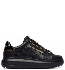 Sneakersy KARL LAGERFELD czarne damskie 