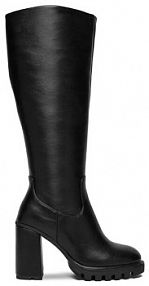 Kozaki na obcasie Nine West czarne 