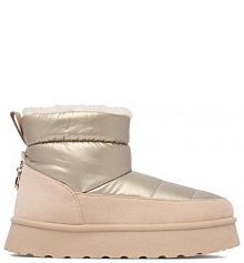 Śniegowce DeeZee złote dziecięce 