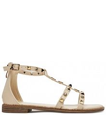 Sandały Patrizia Pepe beżowe damskie 