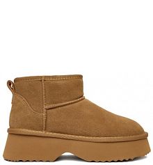 Śniegowce Badura brązowe damskie 