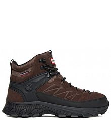 Buty trekkingowe wysokie Hunter brązowe męskie 