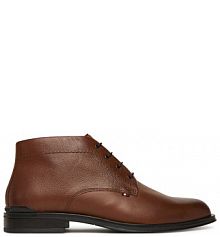 Trzewiki Tommy Hilfiger brązowe męskie 