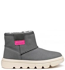 Śniegowce Geox szare dziecięce 