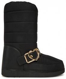 Śniegowce LOVE MOSCHINO czarne damskie 