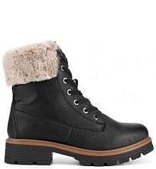 Botki Clara Barson czarne damskie 