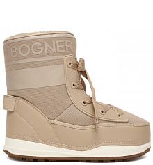 Śniegowce Bogner beżowe damskie 