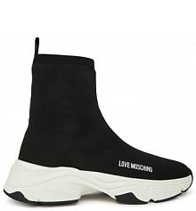 Sneakersy LOVE MOSCHINO czarne damskie 