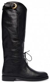 Kozaki Weekend Max Mara czarne damskie 