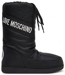 Śniegowce LOVE MOSCHINO czarne damskie 