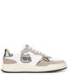 Sneakersy KARL LAGERFELD białe dziecięce 