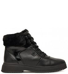 Botki Caprice czarne damskie 