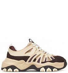 Sneakersy Patrizia Pepe beżowe damskie 