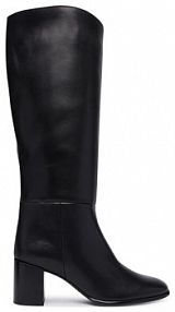 Kozaki na obcasie HÖGL czarne 