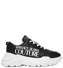 Sneakersy Versace Jeans Couture czarne męskie 