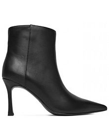 Botki na szpilce Eva Minge czarne 