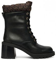 Botki na słupku MICHAEL Michael Kors brązowe 