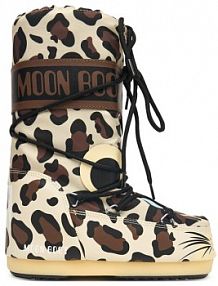 Śniegowce Moon Boot brązowe dziecięce 