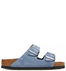 Klapki Birkenstock niebieskie damskie 