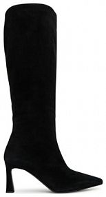 Kozaki na obcasie Pollini czarne 