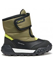 Śniegowce Geox khaki dziecięce 