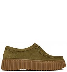 Półbuty Clarks khaki damskie 