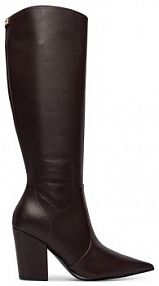 Kozaki na obcasie Guess brązowe 