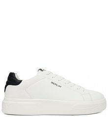 Sneakersy REPLAY białe męskie 