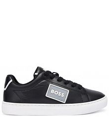 Sneakersy BOSS czarne dziecięce 