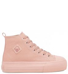 Trampki wysokie Kappa różowe damskie 