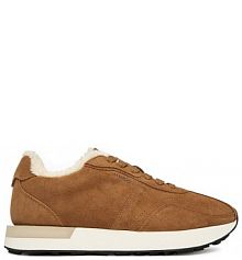 Sneakersy HUGO brązowe damskie 