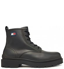 Trzewiki Tommy Jeans czarne męskie 