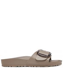 Klapki Birkenstock beżowe damskie 