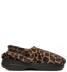 Kapcie Crocs brązowe damskie 